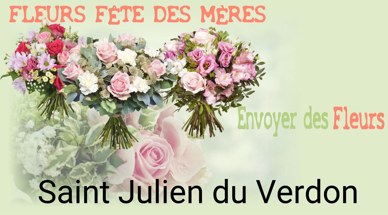 Bouquet de Fête des Mères livré à Saint-Julien-du-Verdon